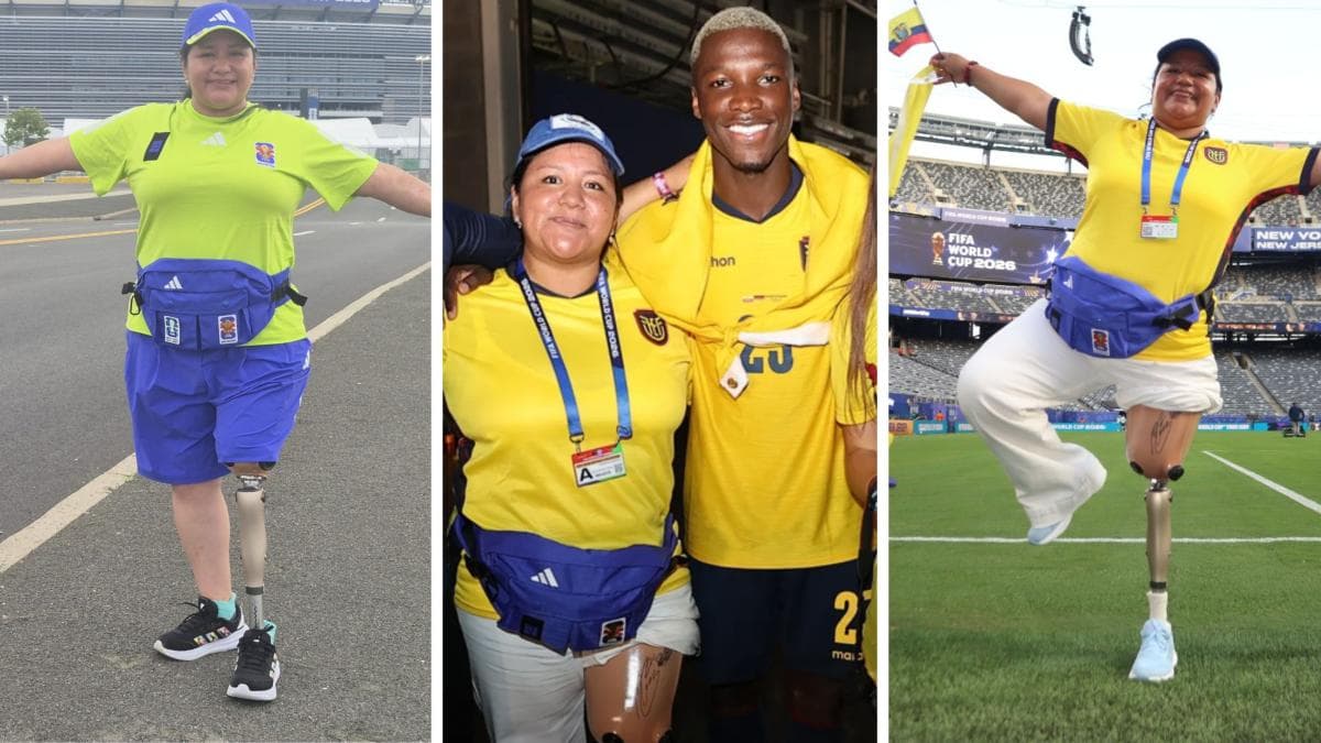 Nancy Tituaña: la migrante ecuatoriana que superó un accidente y se convirtió en la primera voluntaria de la FIFA para el Mundial 2026