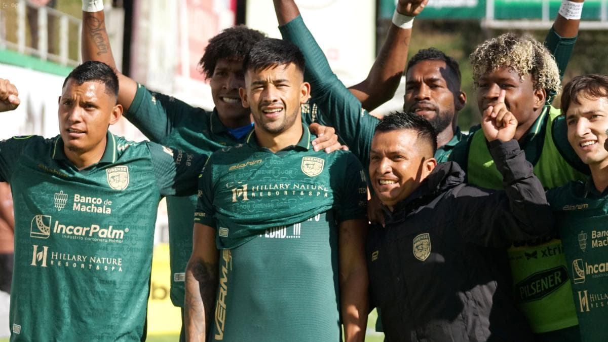 Orense y Delfín SC se enfrentan en la Fecha 4 del hexagonal del descenso de la LigaPro